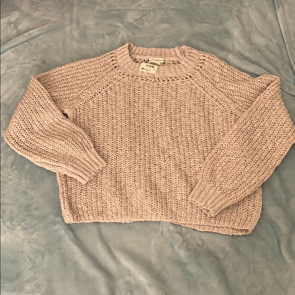 Cropped knit sweater - Picture 2 of 4